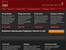Tablet Screenshot of bunkerstudio.pl